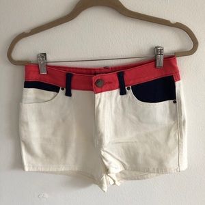 BDG Urban Outfitters color block high waist short
